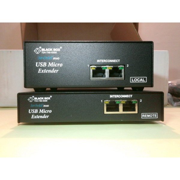 CATx + USB Micro Extendered, ACU4201A, Black Box USA 